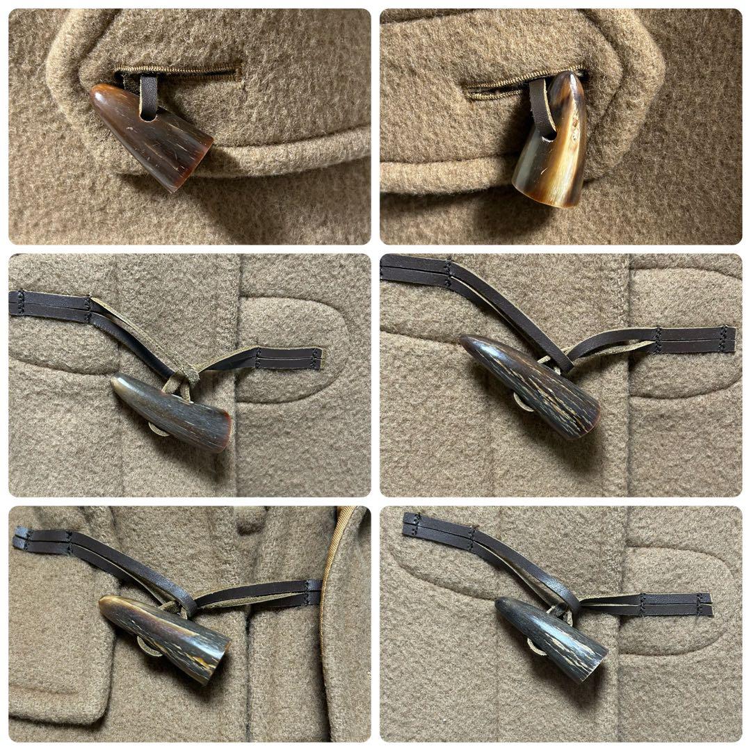 ✨美品 バーバリー 英国製 ダッフルコート フード ノバチェック