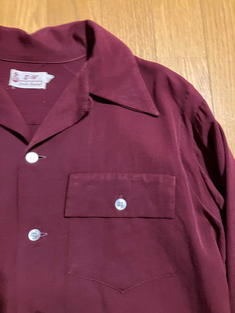 トップス 40s vintage wool shirt