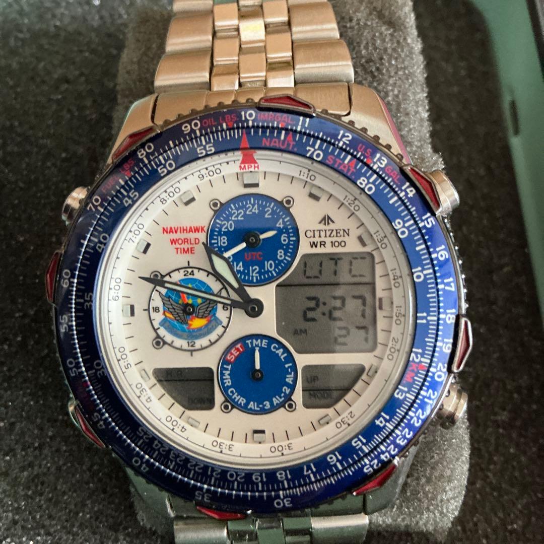 が*ー様 CITIZEN NAVIHawk デジタル腕時計