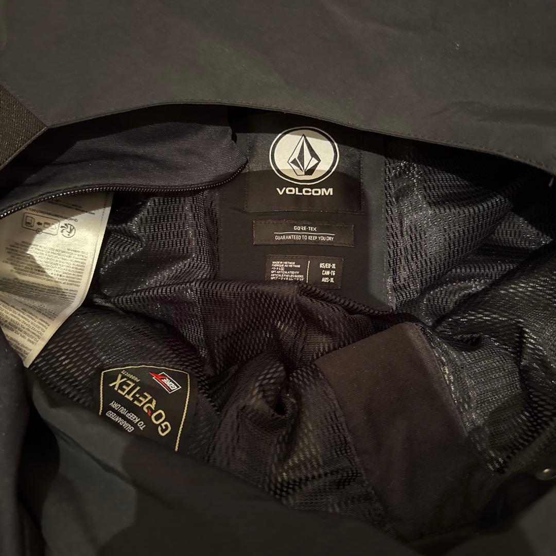VOLCOM GORE-TEX ブラックオーバーオール