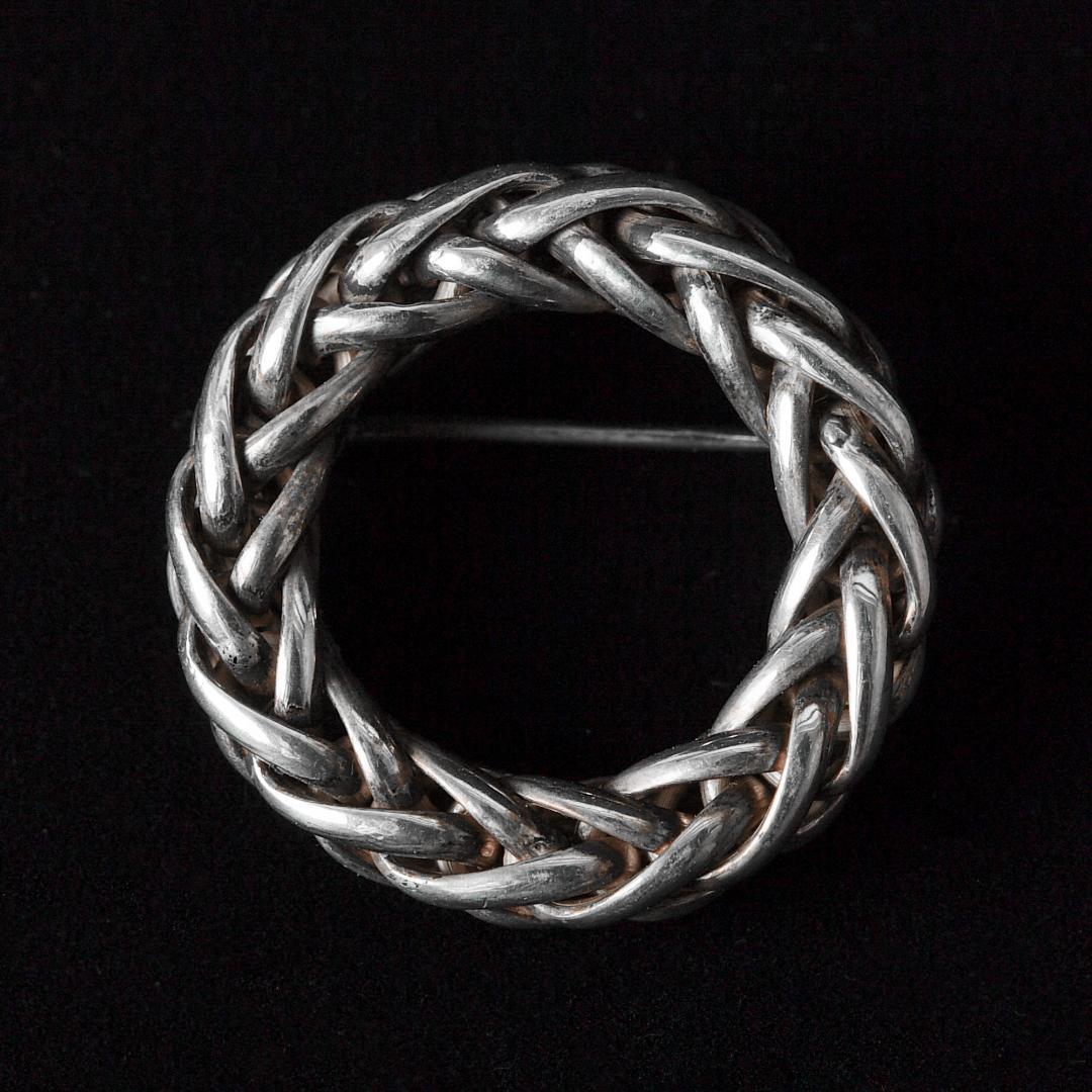 【希少】ヴィンテージ ティファニー リンクチェーンブローチ ピンバッジ