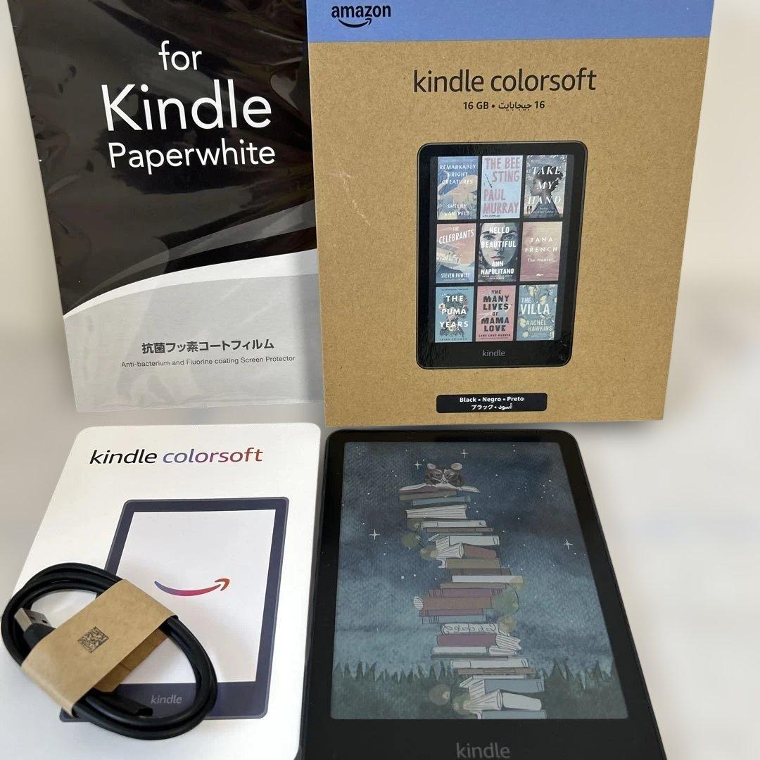 Amazon Kindle Colorsoft 16GBストレージ