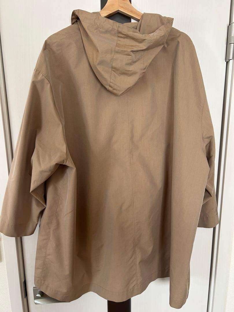 ジャケット・アウター AURALEE FINX POLYESTER HOODED COAT