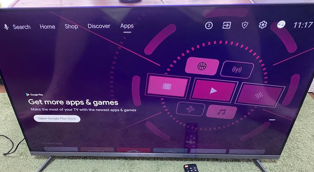 TCL 43P8B 43インチ 4K UHDテレビ