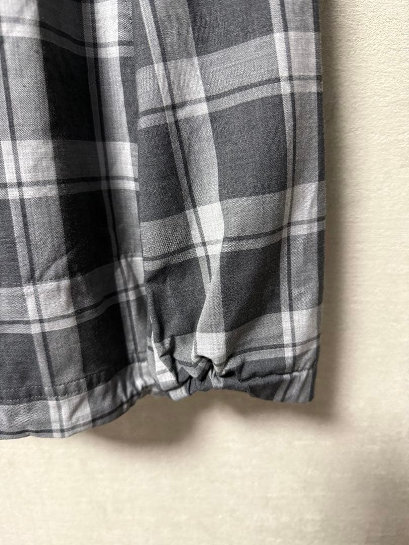 山と道　チェックシャツ　Sサイズ