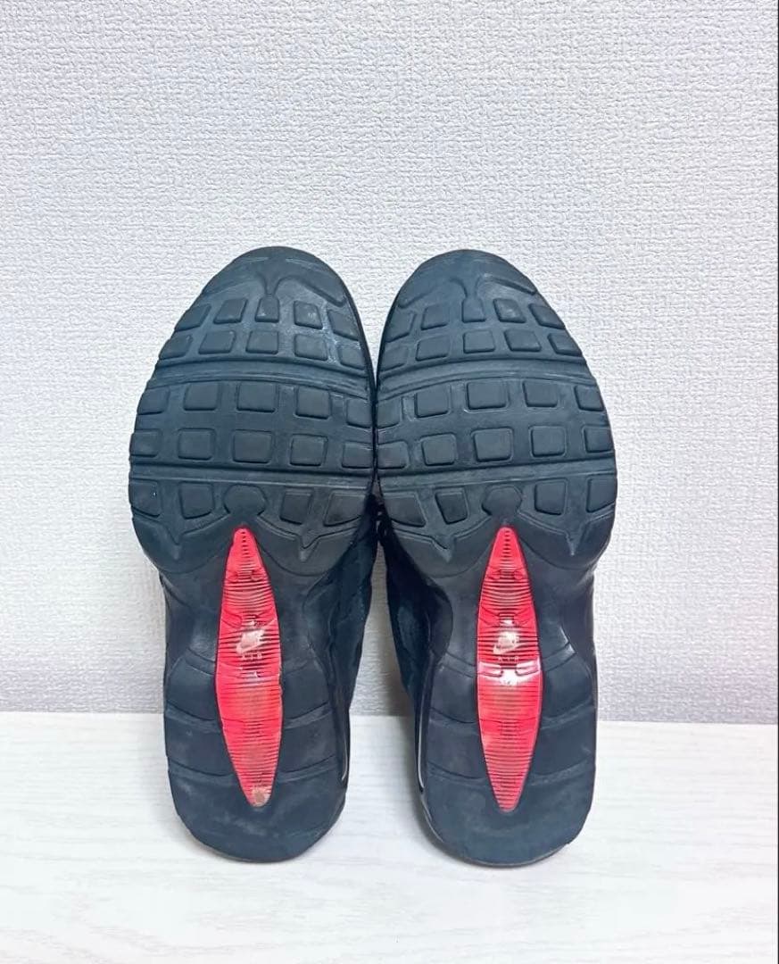 靴 Nike AirMax95 \"Black Laser Crimson\" 28cm