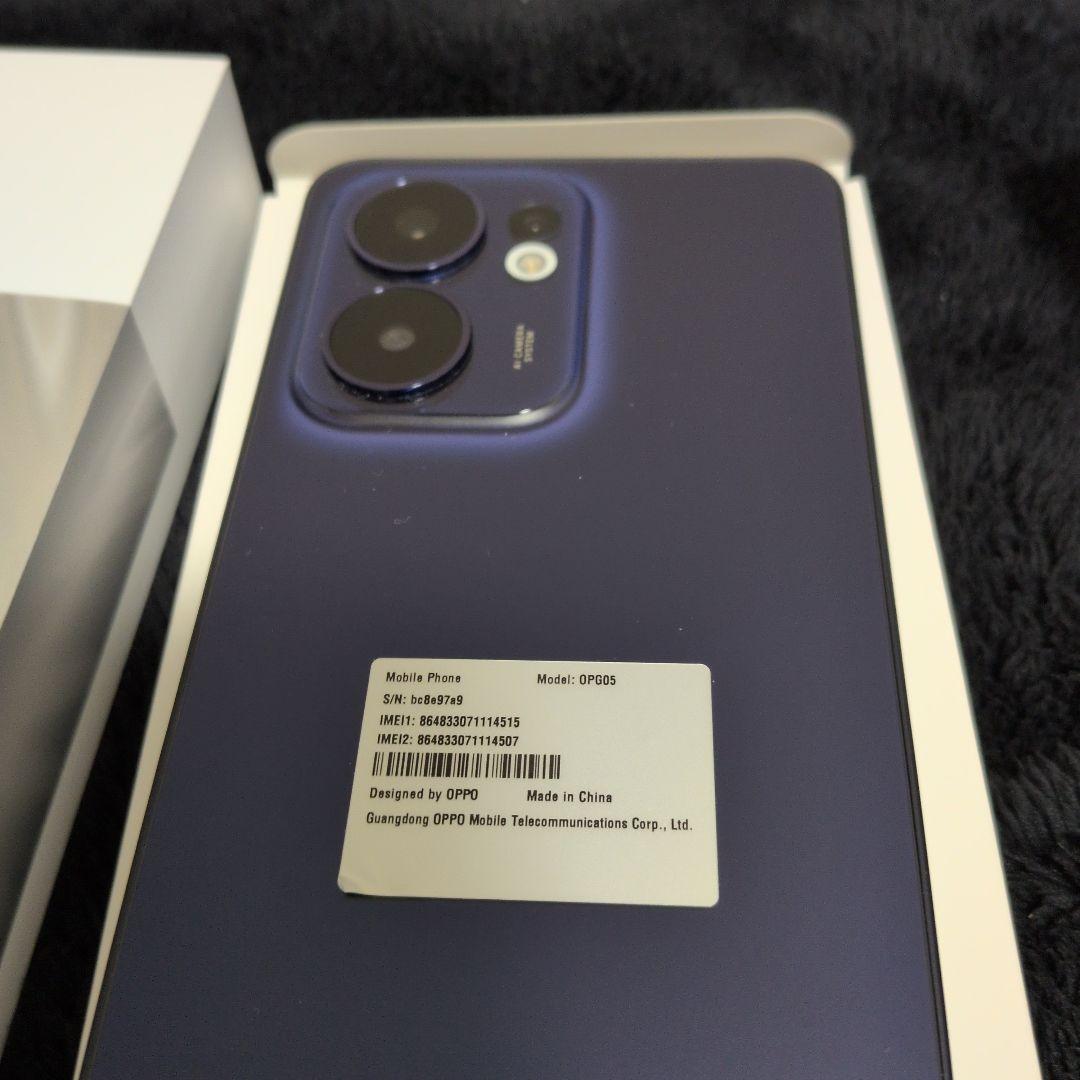 【さしすーんさん専用】OPPO Reno13 A　ルミナスネイビー 新品同等品