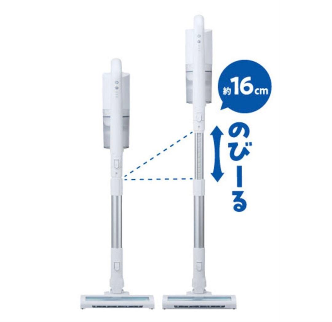 リファビッシュ品☆AQUA AQC-PX2Rコードレススティッククリーナー白色