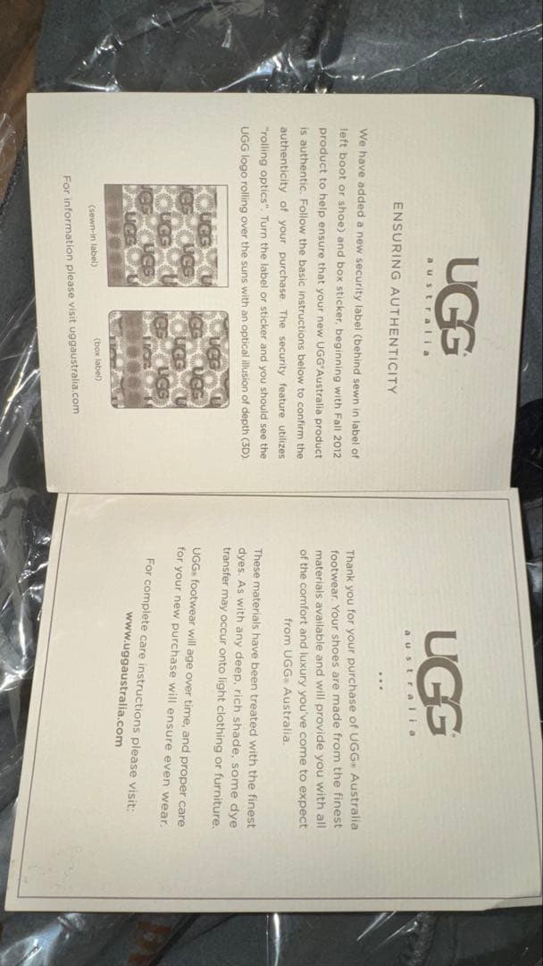 【美品】UGGベイリーボタン トリプレット ムートンブーツ（グレー） 23cm