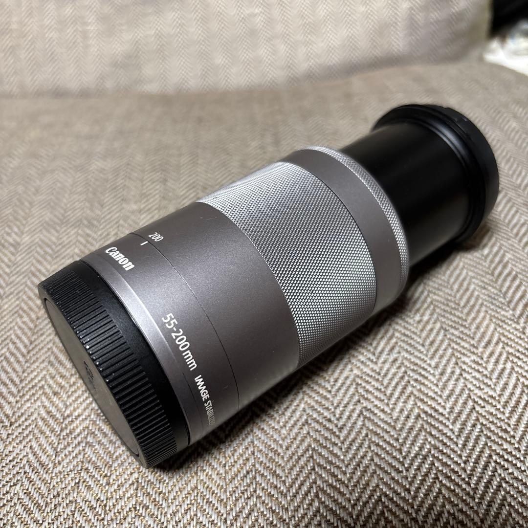 手ぶれ補正機能！望遠レンズ★キヤノンEF-M 55-200mm★