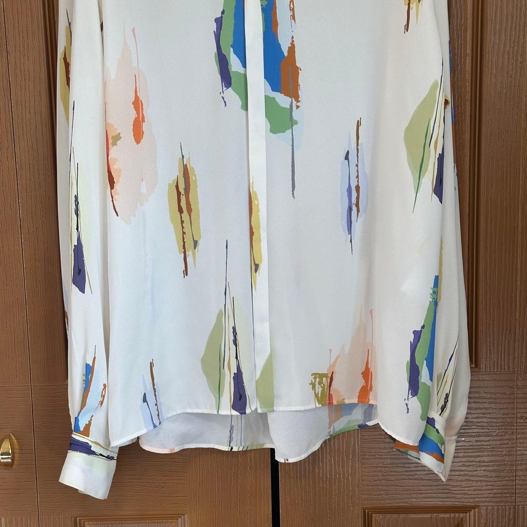 LiNoH リノー　ミスチル桜井和寿着 シャツ 多色模様 長袖シャツ サイズ2