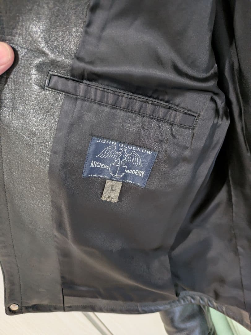 激レア　JELADO　ジョングラッコー　茶芯　ライダース　極美品