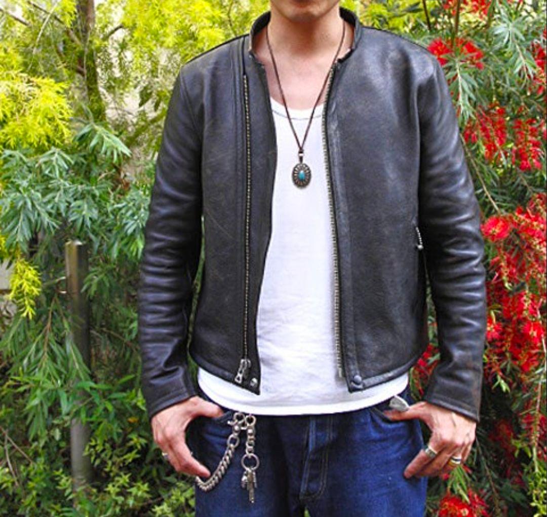 激レア　JELADO　ジョングラッコー　茶芯　ライダース　極美品