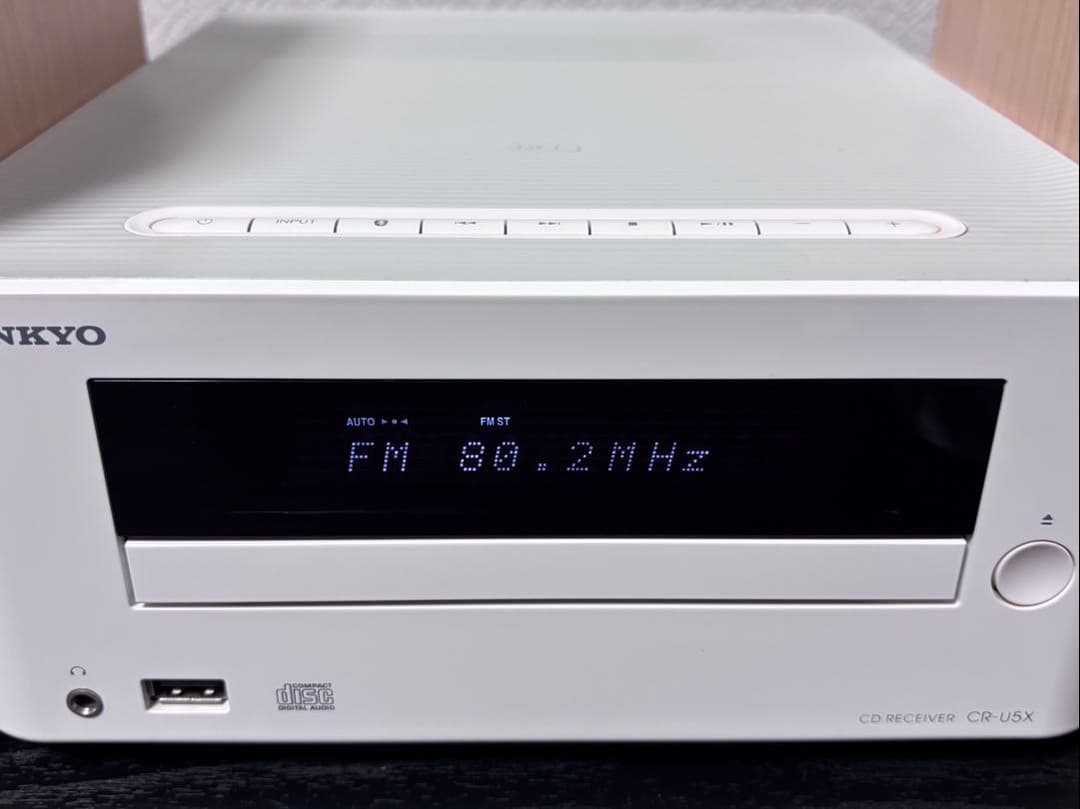 ONKYO CR-U5X CDコンポ Bluetooth対応 リモコン付き