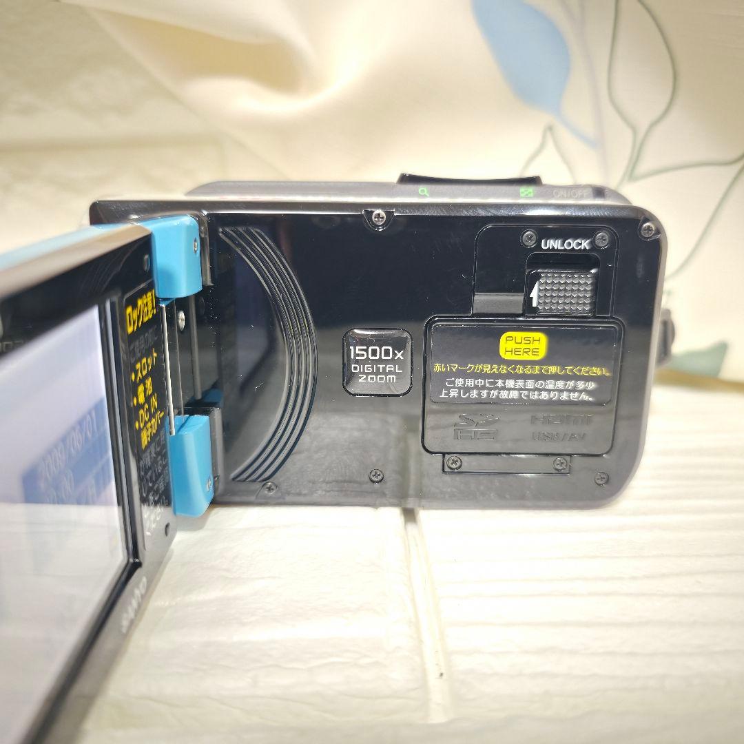 【動作確認ＯＫ】SANYO　Xacti　DMX-WH1E　防水　ハンディ【美品】