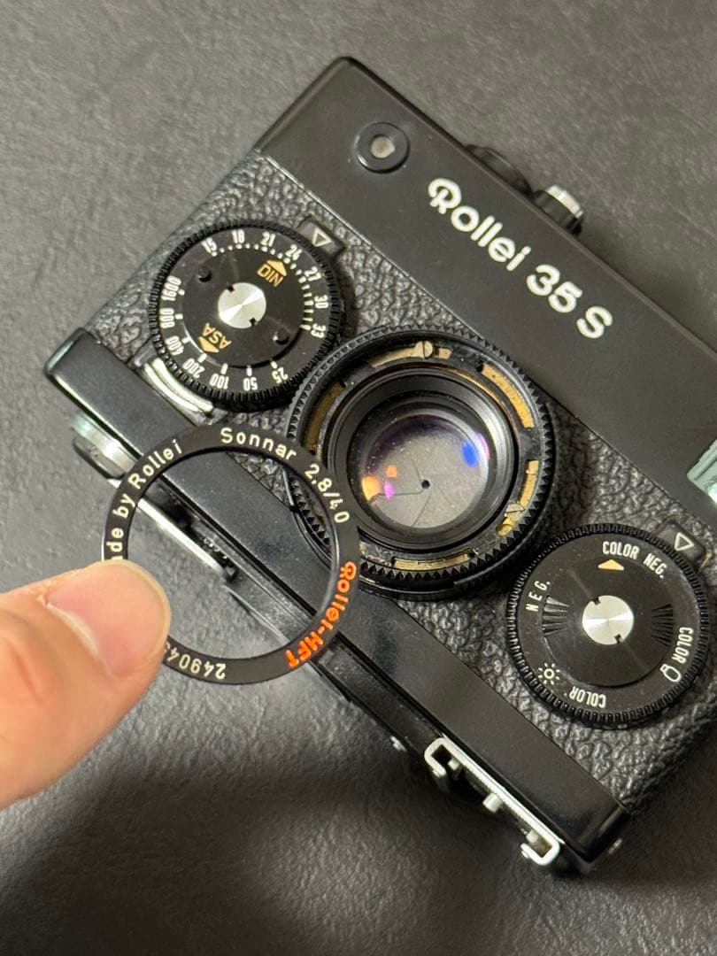 Rollei 35 S フィルムカメラ ブラック