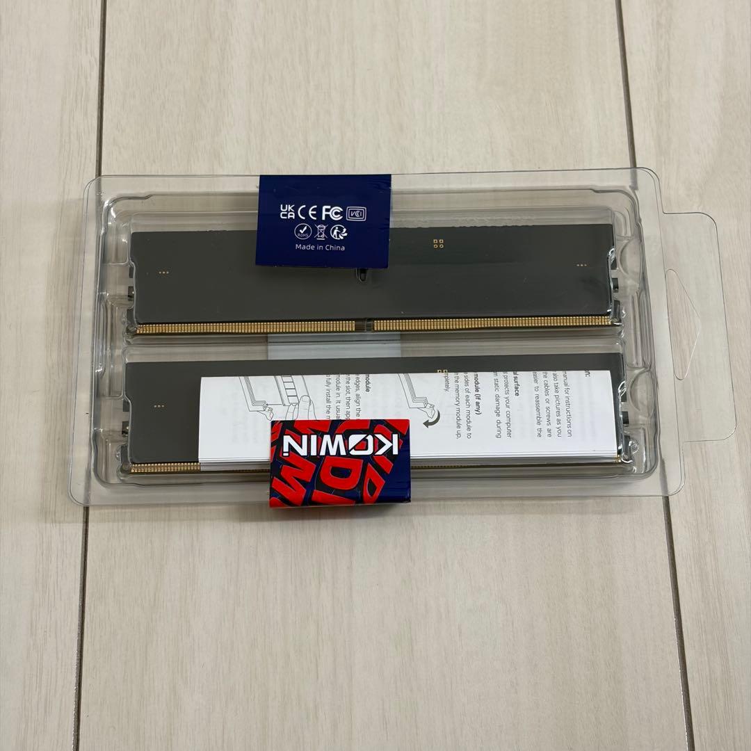 KOWIN DDR5 32GB (2x16GB) メモリ　新品・未使用・未開封
