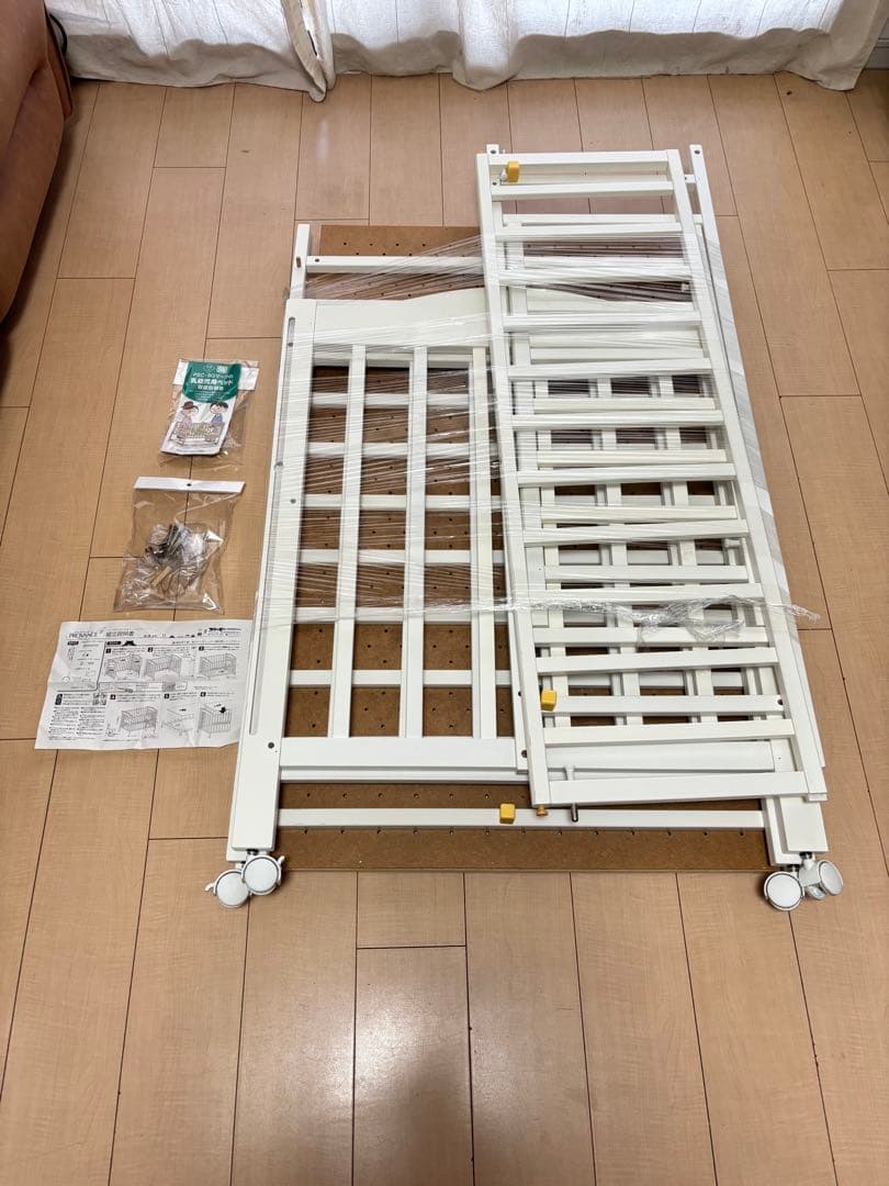 ベビーベッド　石崎家具　スリーピー　プロヴァンス