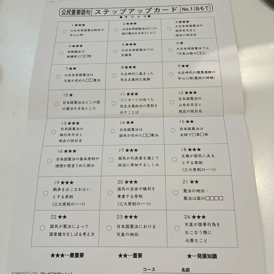 デイリーサピックス 6年生 社会　2024年度