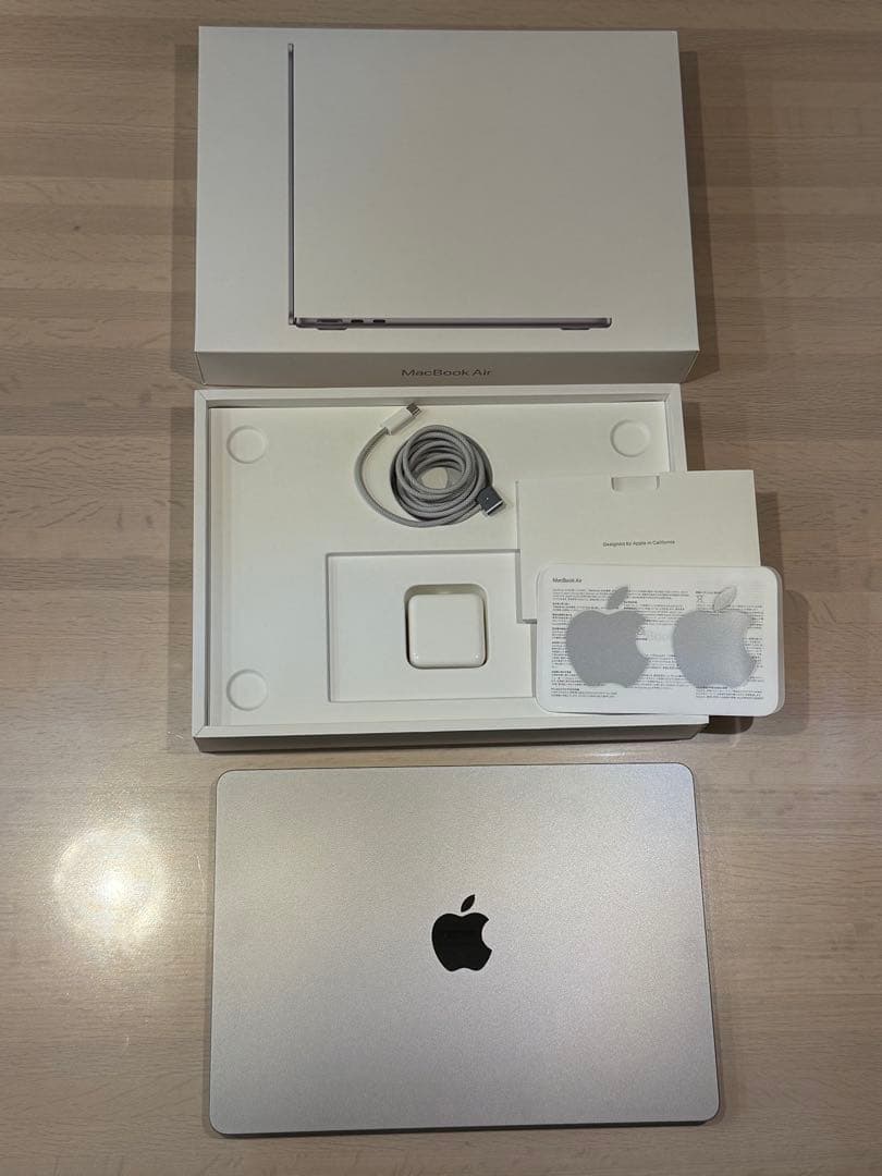 MacBook Air M2 13.6インチ 16GB 512GB BT99%