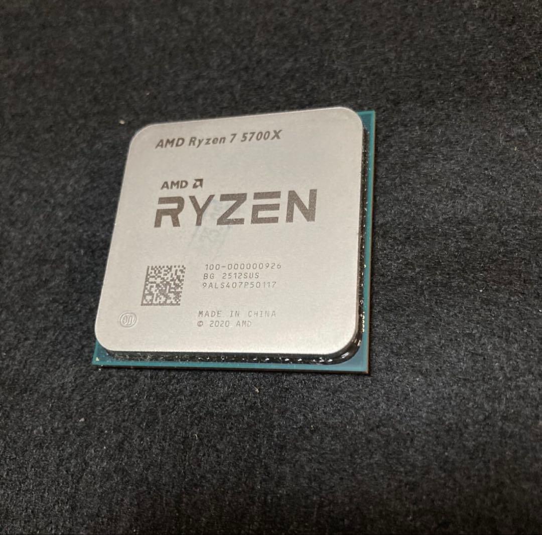 Ryzen 5700x 動作品 AMD AM4
