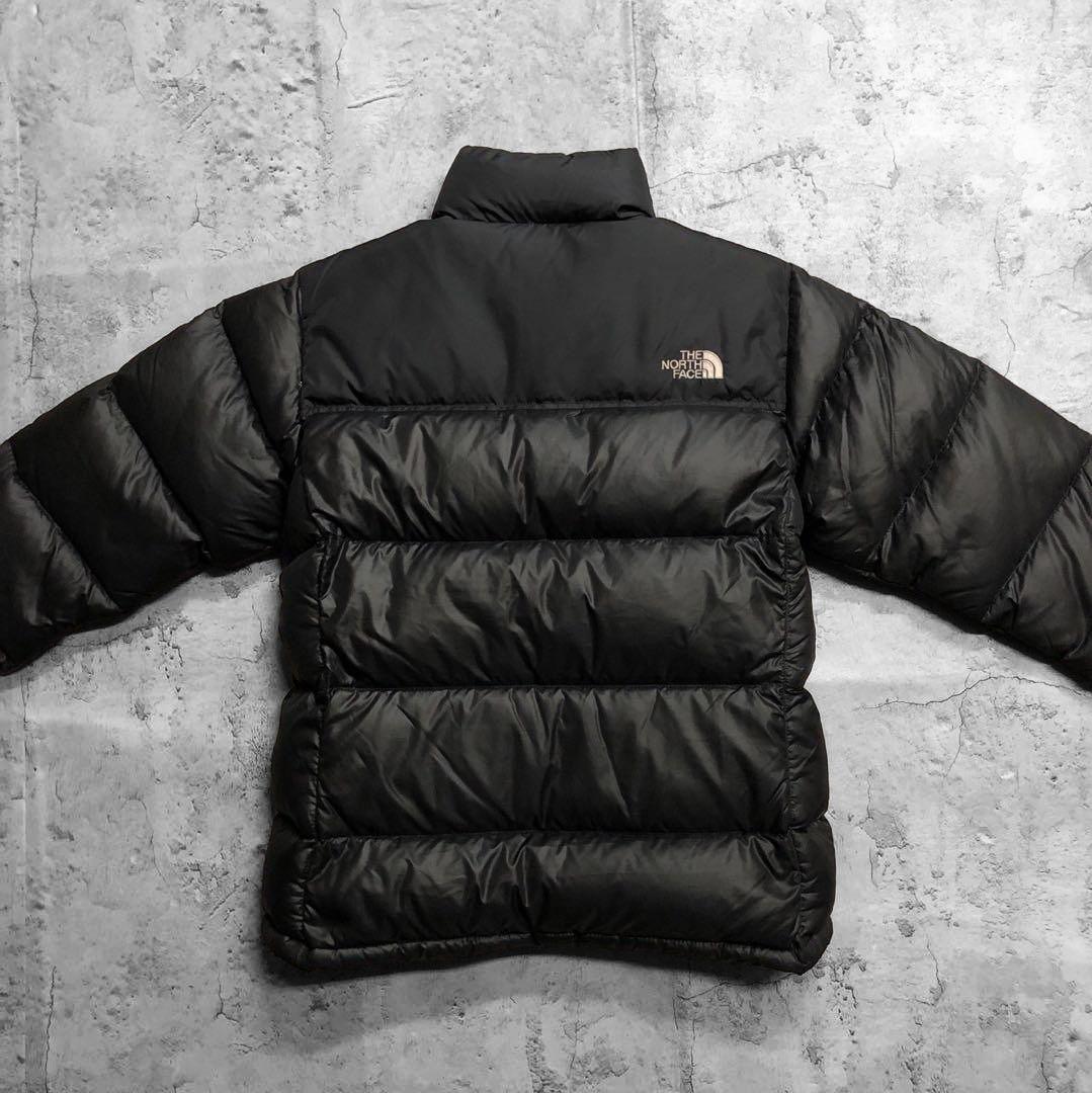 ザノースフェイス 700フィル ヌプシ ダウンジャケット ブラック レディースL
