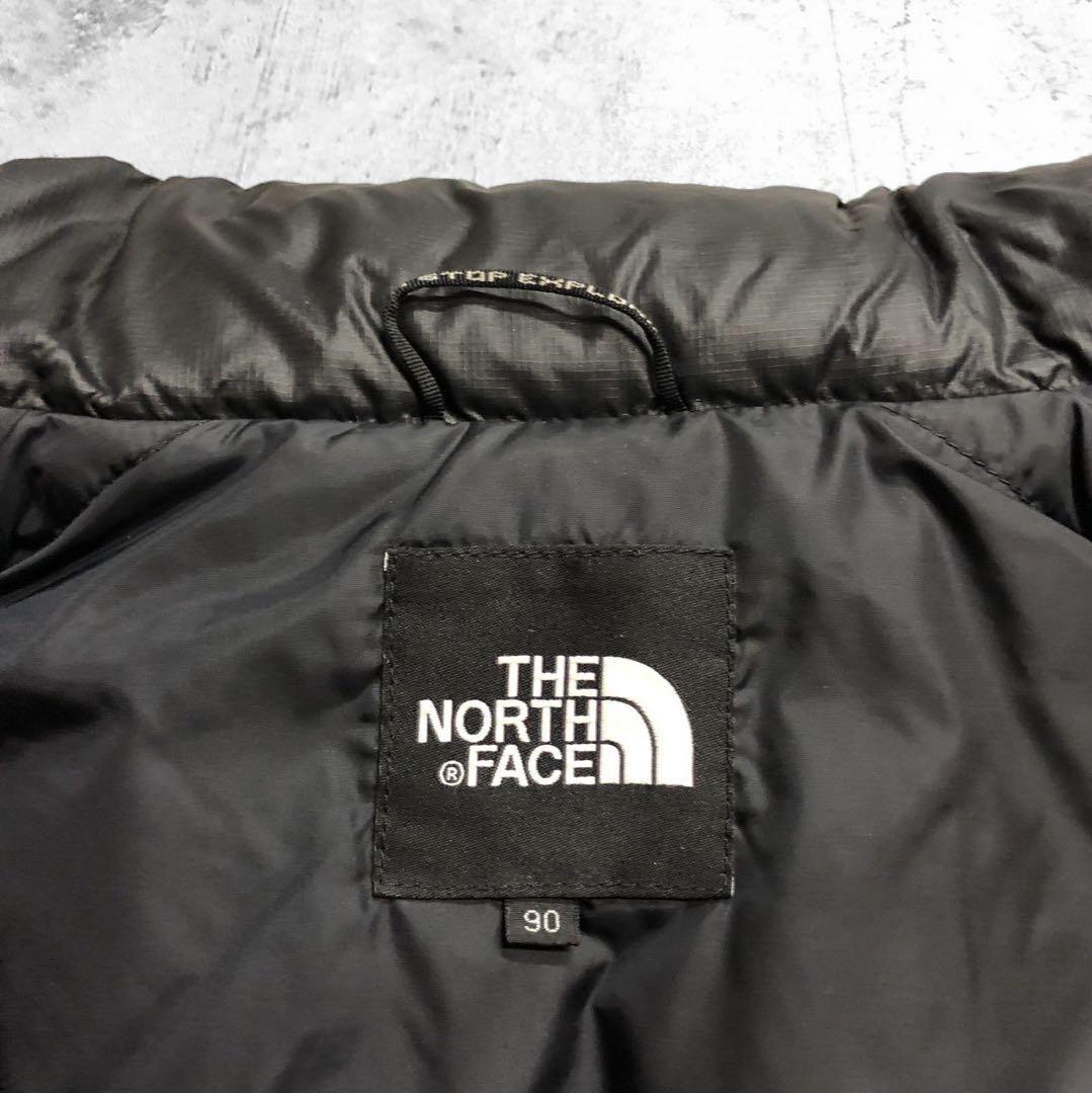 ザノースフェイス 700フィル ヌプシ ダウンジャケット ブラック レディースL