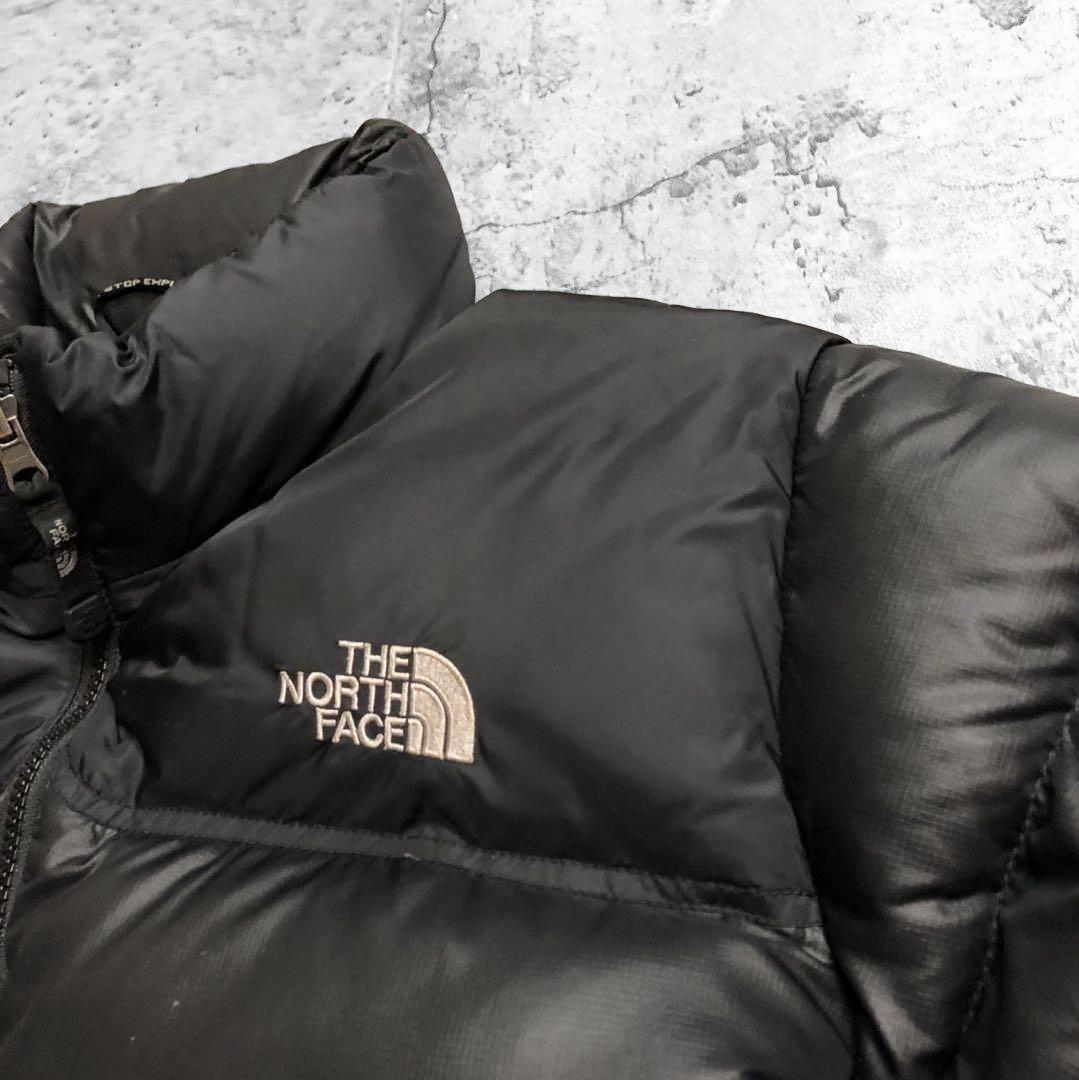 ザノースフェイス 700フィル ヌプシ ダウンジャケット ブラック レディースL