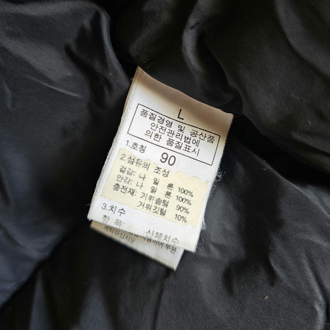 ザノースフェイス 700フィル ヌプシ ダウンジャケット ブラック レディースL