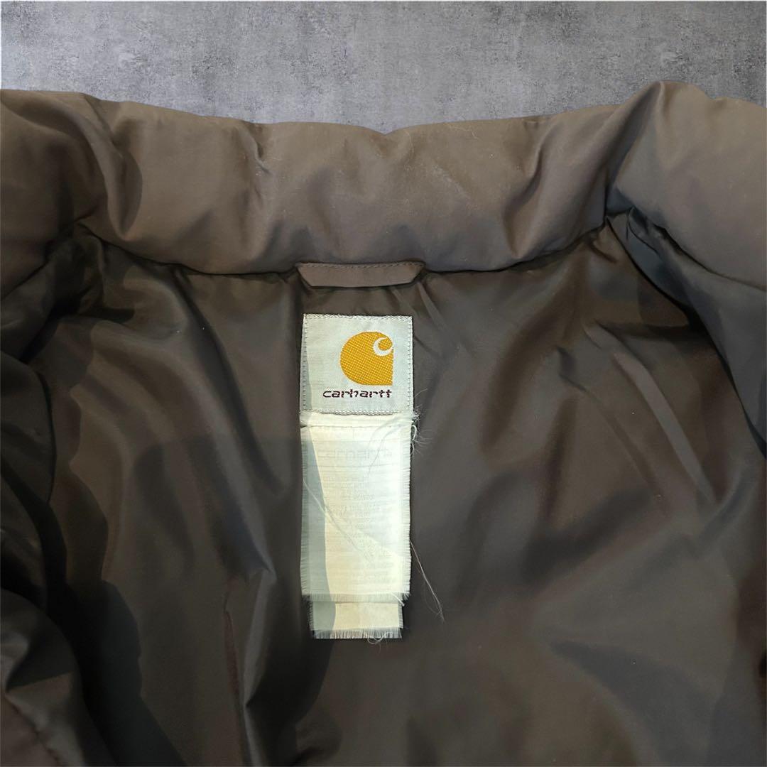 希少 カーハート ダウンジャケット ダークブラウン　　　　　90s Lサイズ
