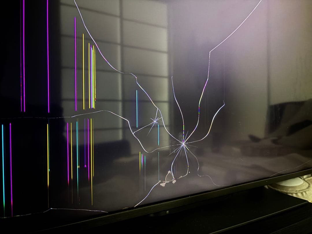 【部品取り】液晶割れ REGZA 55Z770L 55インチ ジャンク