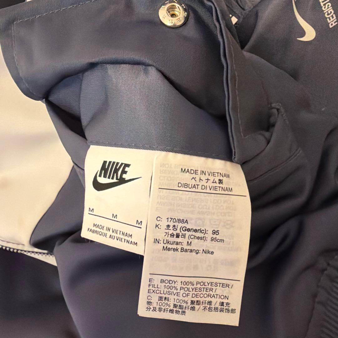 ナイキ MA-1 フライトジャケット ネイビー　M