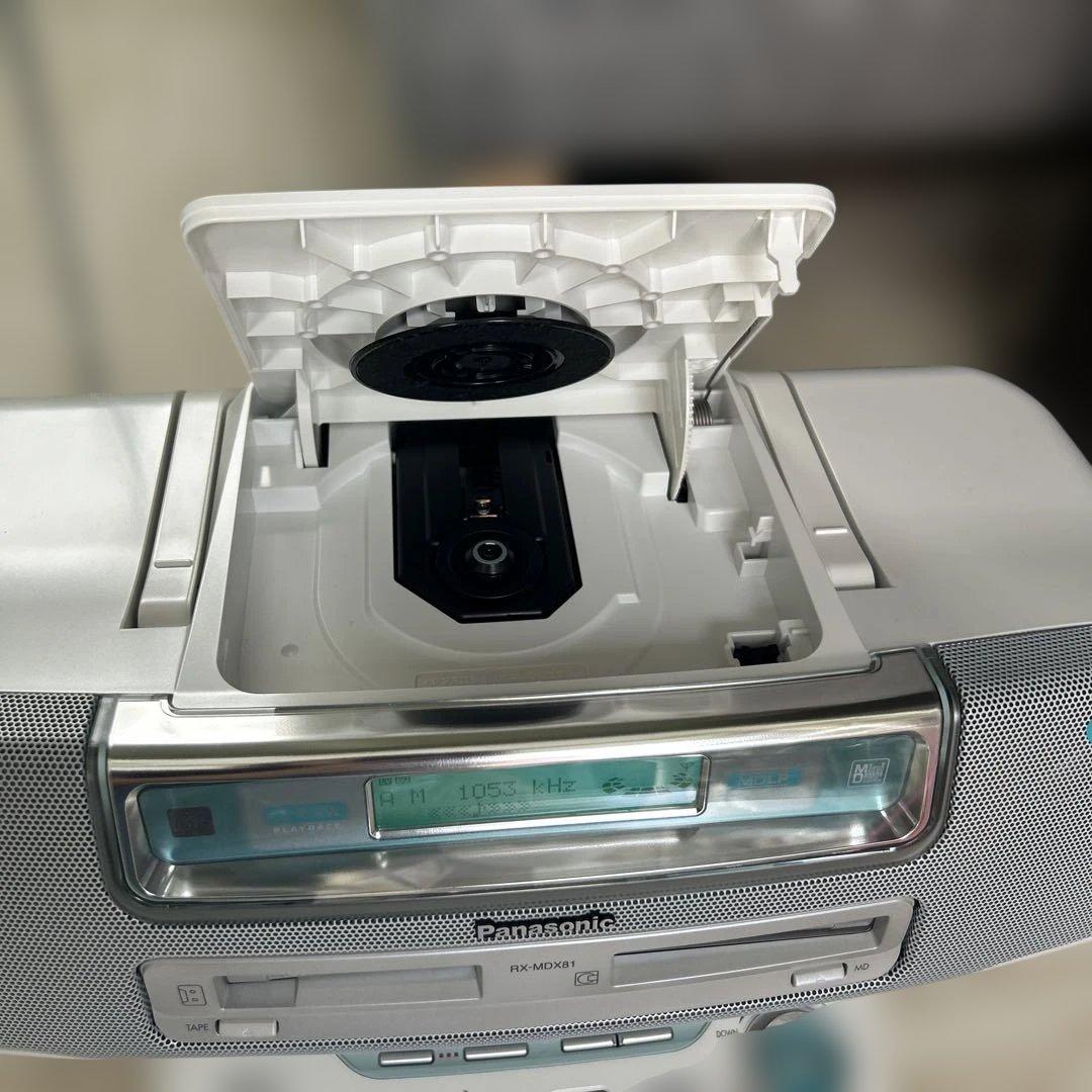 （美品）Panasonic パーソナルMDシステム RX-MDX81