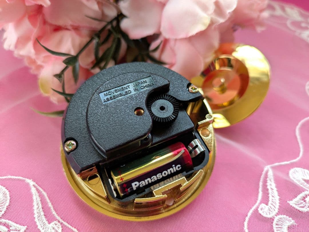 お値下げ✾ジャスパーペールブルー✾マントルクロック＆トレイ置時計