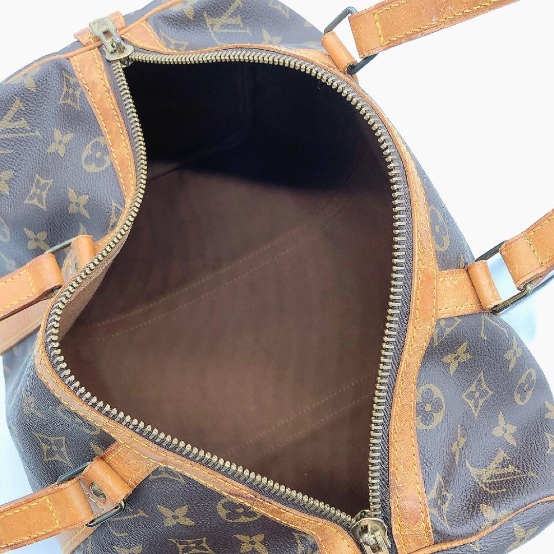 【LOUIS VUITTON】サックスプール35 ボストンバッグ　モノグラム