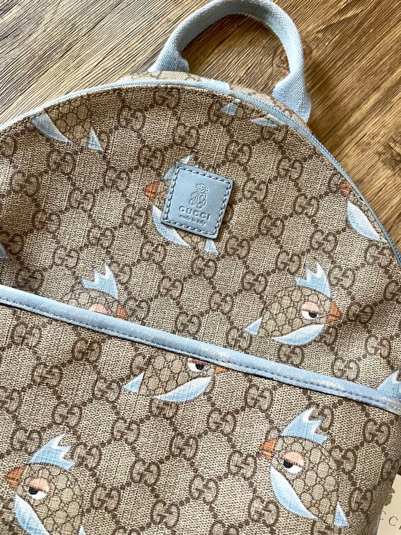 GUCCI グッチ　チルドレン　リュック　パパガッロ　オウム　キッズ　バッグ