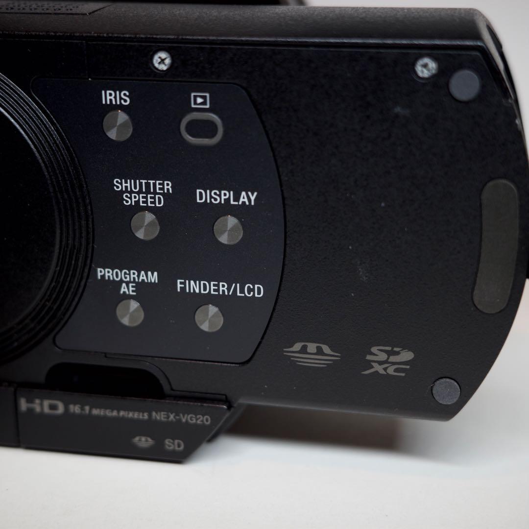 SONY ハイビジョンカメラ NEX-VG20 ボディ