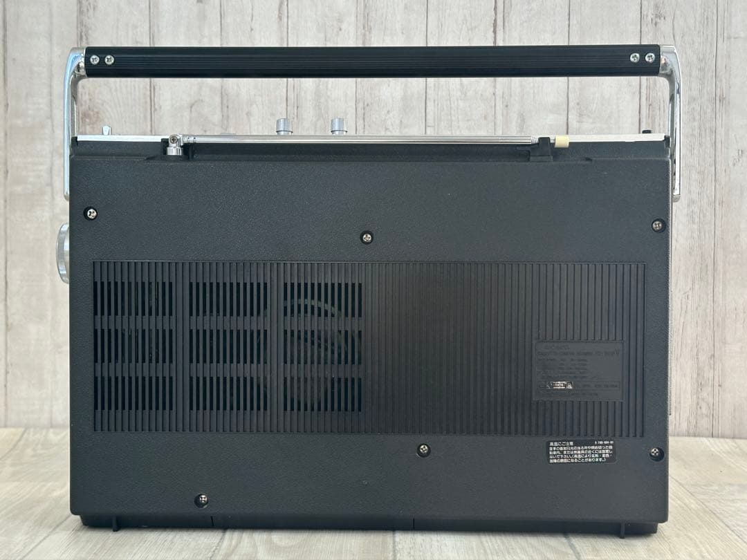昭和の名機SONY ラジカセ　CF-1980V レア ラジオカセット 動作品
