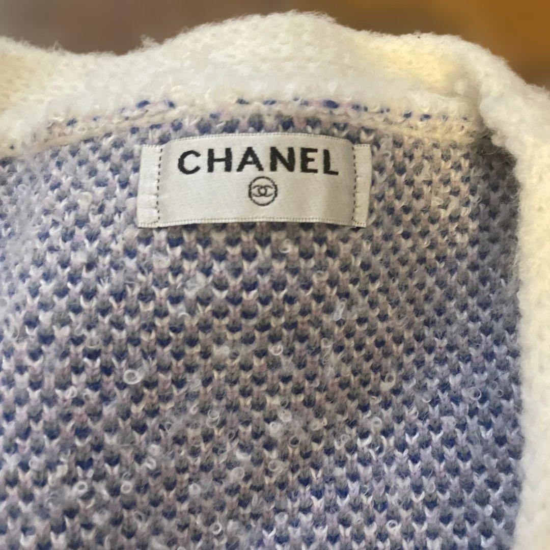 CHANELニット　ワンピース　カーディガン