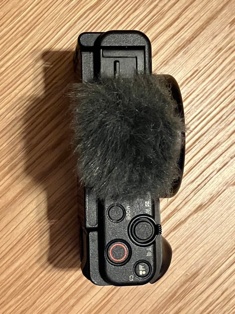 SONY VLOGCAM ZV-1【純正電池3個+グリップ付き】