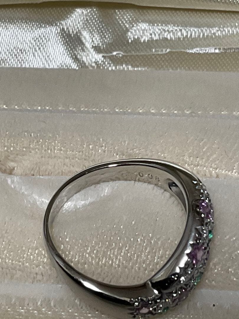 TASAKI パライバトルマリン　ダイヤモンドリング