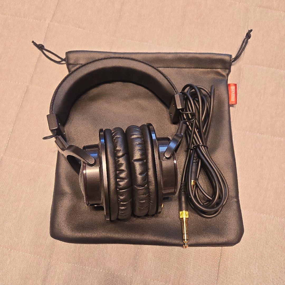 ヘッドホン maxell MXH-MD5000