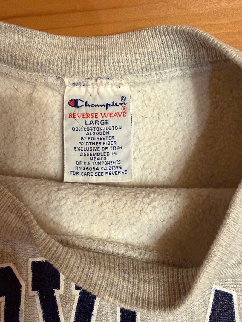 値下げ Champion reverse weave vintage スエット
