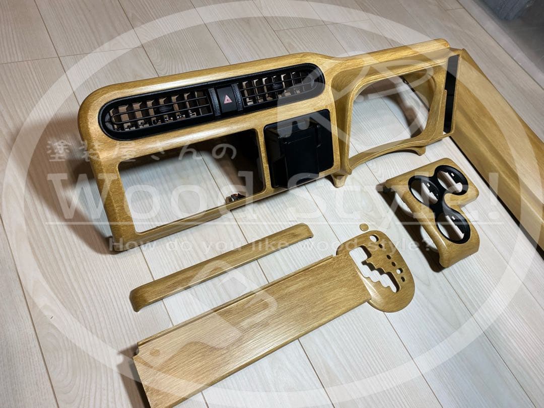 TAKAMARU様オーダー作成品　プロボックス　木目調パネル6点セット