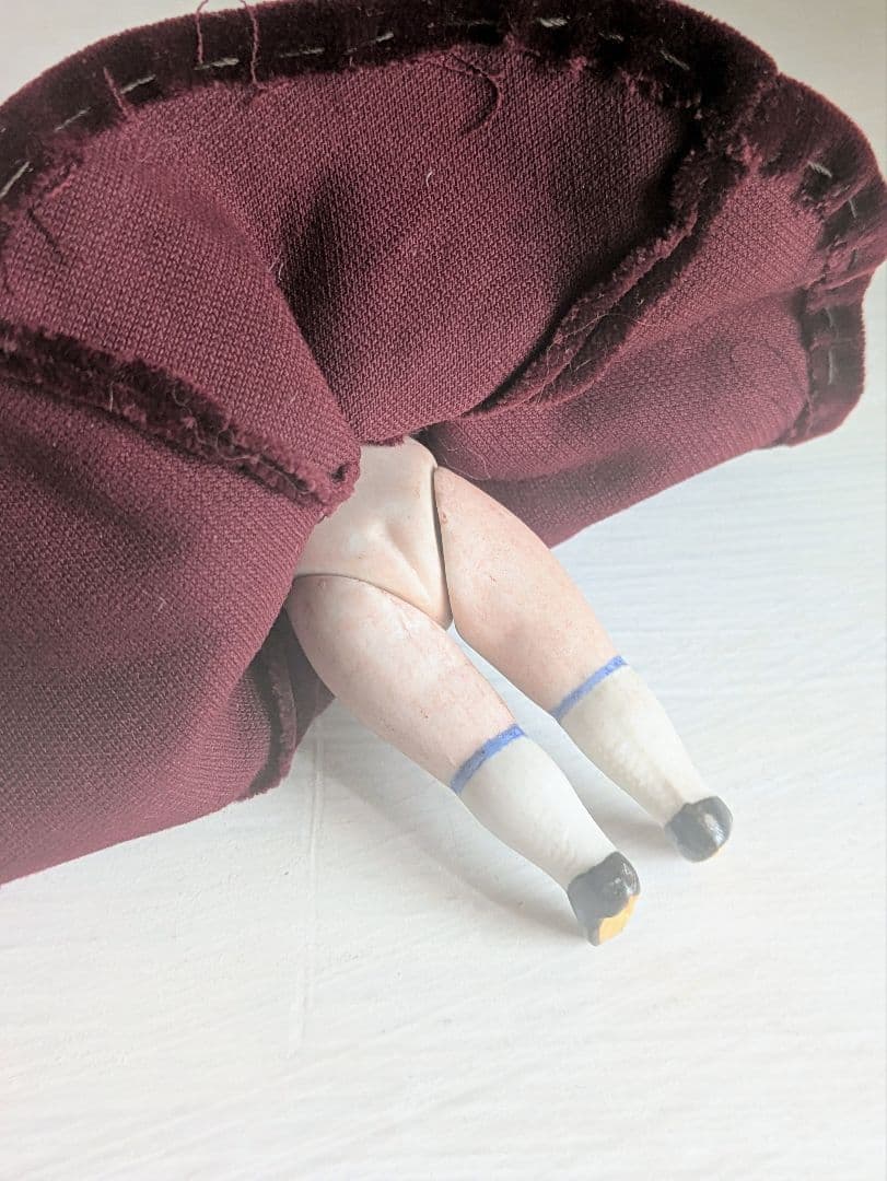 ミニョネット　ドイツ　アンティーク　ビスクドール