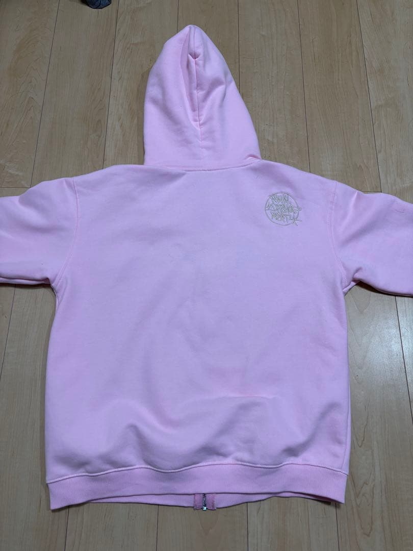 ida sply ジップパーカー Mサイズ　ピンク ゴールデンサイズ