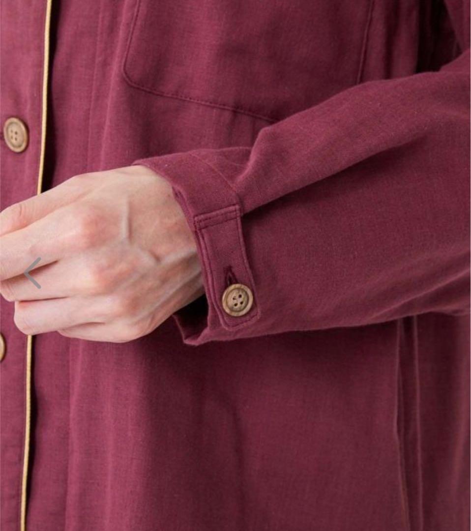 【値下げ新品未使用】リフランス　liflance パジャマ XLサイズ ボルドー