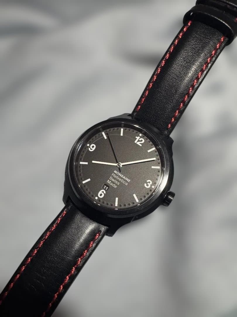 Mondaine モンディーン Helvetica No.1 Bold