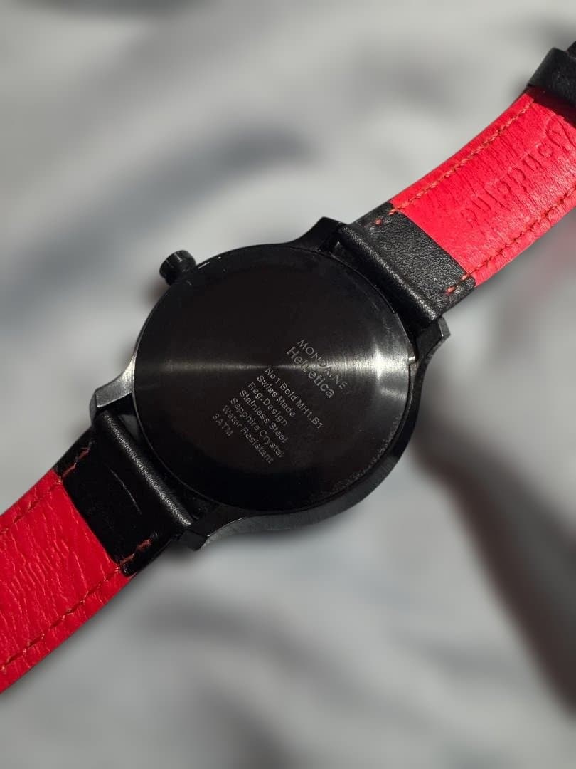 Mondaine モンディーン Helvetica No.1 Bold