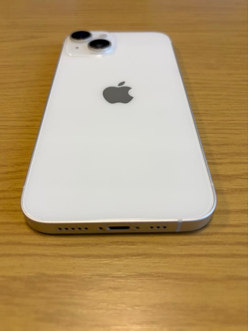 iPhone 14 ホワイト SIMフリー　256GB バッテリー容量100%